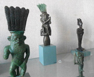 figurines gyptiennes en bronze 